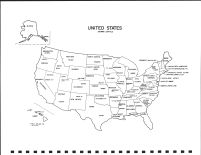 United States Map, Guthrie County 1989